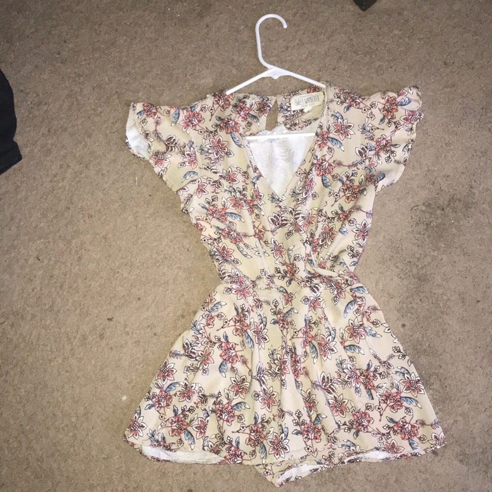 Flower romper